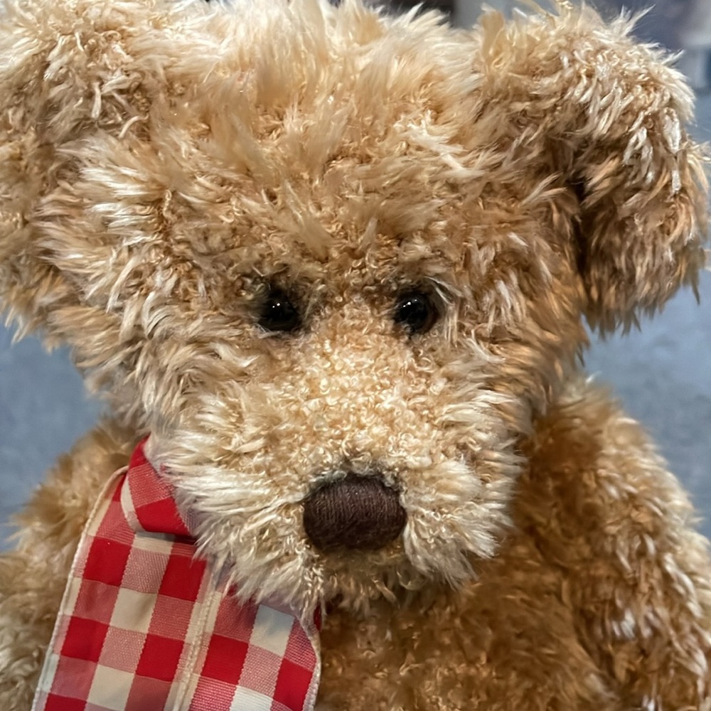 Handmade Teddy Bear Russ Berrie and Company, Inc - Picture 7 of 8